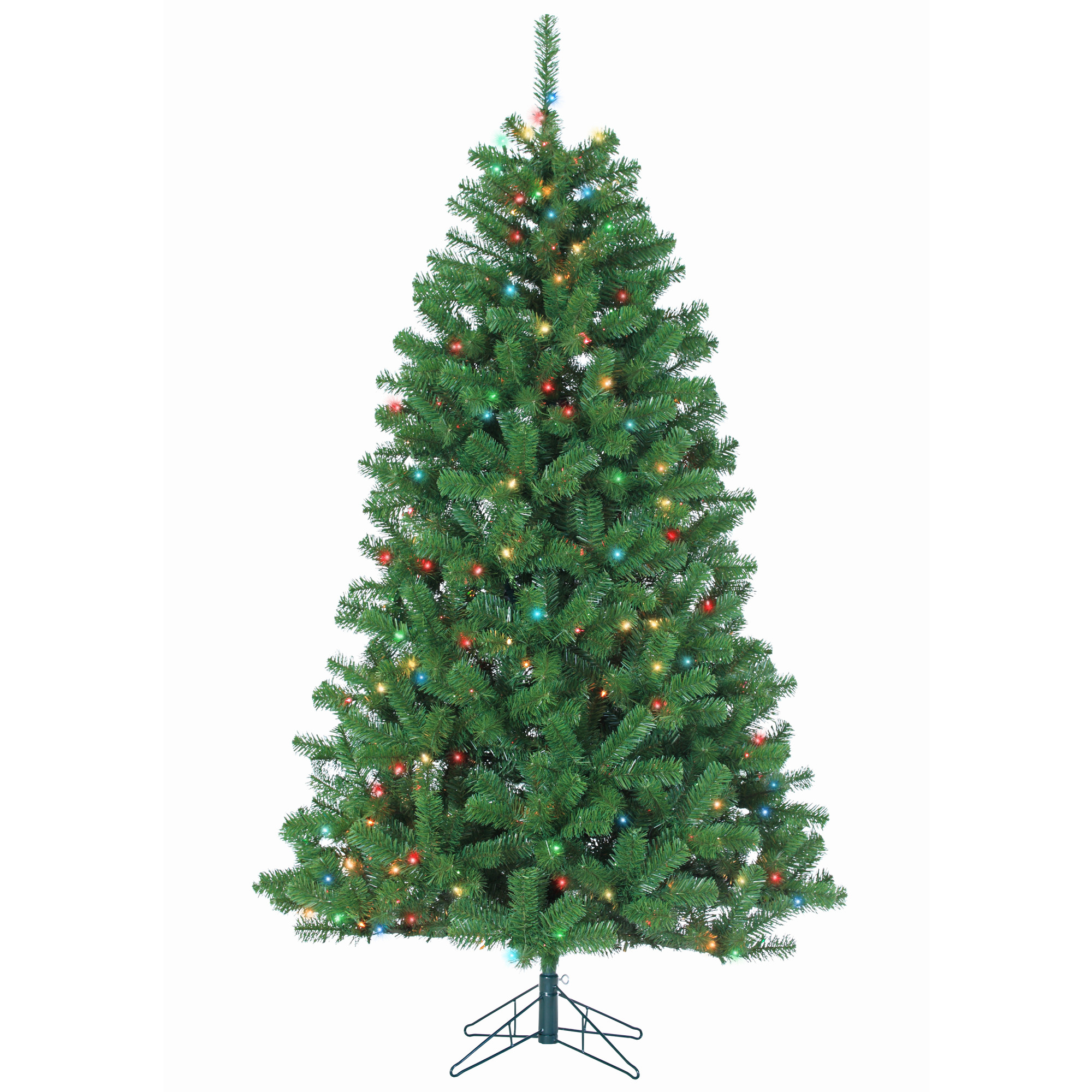 Noma 7 Ft Henry Fir Artificial Color Changing Led Pre Lit Holiday Christmas Tree Walmart Com