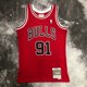 thumbnail image 1 of MN Temporada 95 Caliente Prensado Vintage Jersey Bulls Red No . 91 De Baloncesto # 23 Camiseta Hombre Versión Au Chaleco De Prensa, 1 of 4