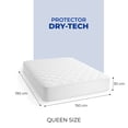 thumbnail image 5 of Protector de Colchón Queen Size  Spring Air Dry Tech Impermeable y Fresco, 5 of 5