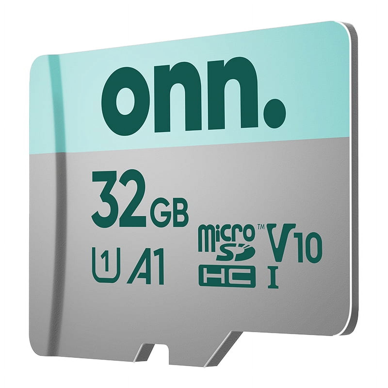 onn 32GB Class 10 U1 MicroSDHC Flash Memory Card - Walmart.com