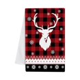 thumbnail image 1 of Farfi toalla de cocina fuerte absorción de agua lavar los platos decorativo Feliz Navidad lindo muñeco de nieve camión paño de cocina para el hogar, 1 of 5