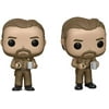 Stranger Things Funko POP! TV Hopper with Donut Vinyl Figure (Chase Version Without Hat)
