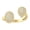 10K Yellow Gold, variant on FINE JEWELRY 10K Solid Yellow Gold Cluster Diamond Wedding Band Ring (1/5 cttw, I-J Color, I2-I3 Clarity) Size 10