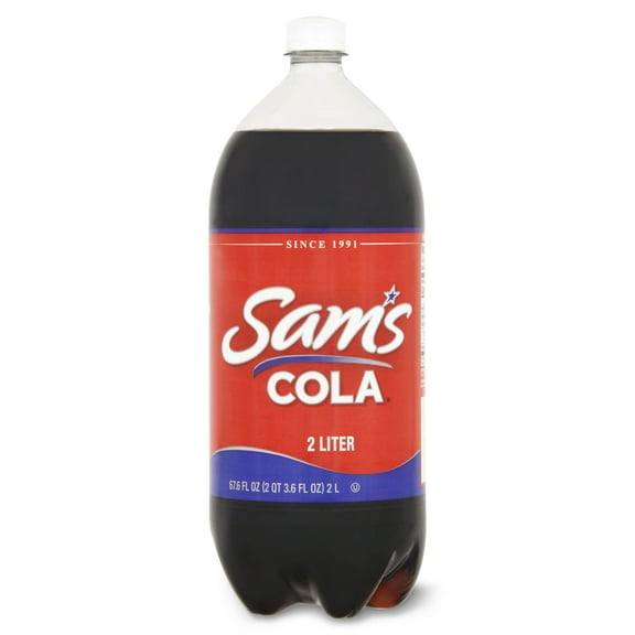 Sam's Cola Soda, 2 Liter Bottle
