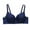 Dark Blue, variant on Bras for Women Underwire Push Up Support Soft Bra Spaghetti Strap T-Shirt Bralettes Solid Comfortable Underwear