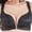 Black, variant on Women Plus Size Sexy Push Up Bra Front Closure Butterfly Brassiere Backless Breast Seamless Bras Large Size A B C D Cup Embroidered Lace Bra Add Cups Bra Underwire