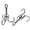 Mixed Sizes-5pcs, variant on Snagging Hooks Snagging Weighted Treble Hooks 5pcs Large Weighted Fishing Hooks for Baitfish Tuna Swordfish Trout Salmon Fishing 4 Sizes 1oz 1.25oz 1.5oz 2.5oz