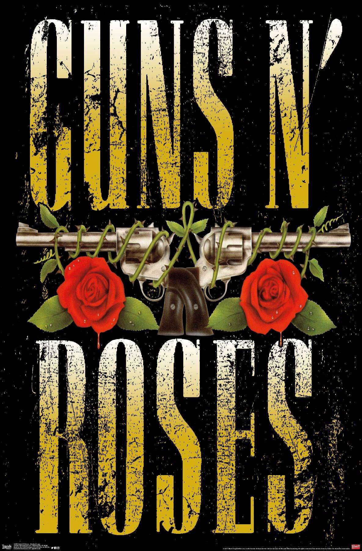 Guns N' Roses - Stacked Logo Wall Poster, 14.725