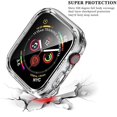 thumbnail image 4 of 2PC Tempered Glass+cover For Apple Watch Accessories 45mm 41mm 44mm 40mm 42mm Screen Protector Apple watch Case serie 9 4 5 6 SE 7 8, 4 of 10