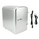thumbnail image 2 of Mini refrigerador y calentador de refrigerador de 4l de capacidad, refrigerador de viaje portátil para refrigerios para el cuidado de la piel con adaptador de coch12v, 2 of 7