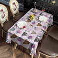 thumbnail image 5 of Cute Pitbull Terriers Dog and Flower Rectangle Tablecloth 60"x102",Waterproof Polyester Rectangle Table Cloth, Wipeable Spillproof Polyester Tablecloth for Dining, Camping, Indoor and Outdoor, 5 of 6