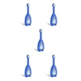thumbnail image 3 of Injueey cepillo de de silicona de mano en forma de u boquilla para niños enteros de doble cara limpieza infantil ancha suministros Azul 5piezas, 3 of 6