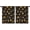 Black Halloween Pumpkin-2, variant on Blackout Kids Curtains,Black Halloween Pumpkin Faces Childrens Insulated Curtains Set Of 2,Bedroom Essentials,Toddler Room Decor 42"x54"