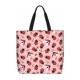 thumbnail image 1 of Disketp Cute Ladybugs 1 Bolsa Tote de Lona para Mujer, Bolso de Hombro y Cruzado con Cierre de Cremallera, 1 of 7