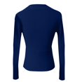 thumbnail image 5 of QASIEATN Sweaters for Graceful Women Fashion, Autumn and Winter Warm V Neck Low Neck Belted Long Sleeved Base Shirt, Womens Fall Tops, 5 of 5
