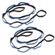 thumbnail image 2 of YM-Cinturón elástico para Yoga, correa de tracción de 8 anillos, entrenamiento de fuerza física, escalera de cuerda de 2m, color negro y azul, 2 uds., 2 of 10