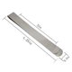 thumbnail image 5 of Advancent 10 piezas de herramientas de medición de costura Metal Flexible fijo duradero altamente pulido Clip de dobladillo para manualidades DIY De coser Advancent HA059800-00B, 5 of 6