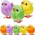 thumbnail image 2 of On Sale!36-Piece Colorful Easter Plush Chicks, Chenille Miniature Chicks for Easter Basket Fillers and Home Decorations, 2 of 5