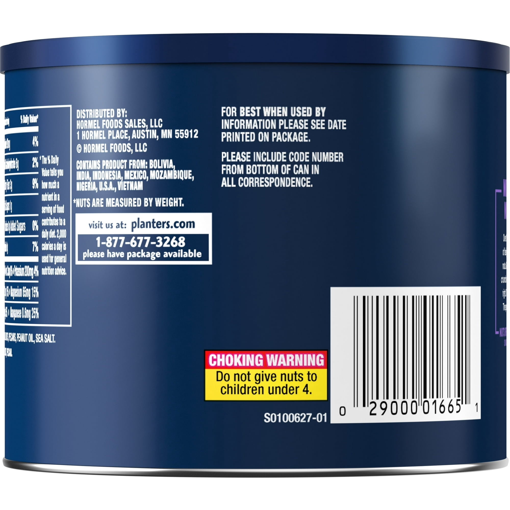Planters Salted Mixed Nuts 10.3 Oz, 6 Pack