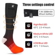 thumbnail image 4 of Sun Will Electric Heating Socks Black Rechargeable Battery Warm Socks for Hunting S-XL, 4 of 10
