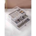 thumbnail image 2 of 1pc Casual Multi-grid Jewelry Storage Box For Women For Jewelry Organization, 2 of 3