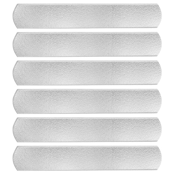 Yardwe 6pcs Rectangular Weighted Steel Plate Stainless Steel for Gym Weight Training