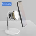 thumbnail image 5 of Bouanq Wireless Charging Station 2 In 1 Charging Station For Multiple Devices 15W Magnetic Wireless Charger Stand Compatible With Iphone 12 13 & Airpods, 5 of 7