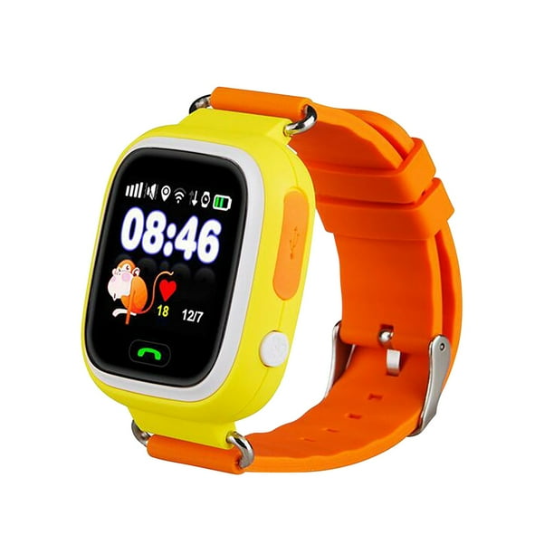 Q90 Kids Smart Watch GPS WIFI SOS Watch SIM Card Clock Call Location - Walmart.com
