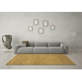 thumbnail image 3 of Ahgly Company Indoor Rectangle Abstract Brown Contemporary Area Rugs, 5' x 7', 3 of 4