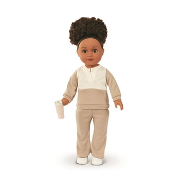 My Life As Jordyn Posable 18-inch Doll,  Dark Brown Hair, Brown Eyes