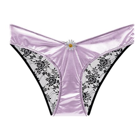 

Aayomet Women S Panties Women Sexy Low Waist Thin G String Underwear Comfortable Lingerie Purple L