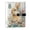 Watercolor Adorable Bunny, variant on Leather Notebook with Pen Holder Writing Notepad Includes 100 Pages Lined Journal Underwater Scene Featuring