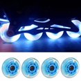 thumbnail image 1 of 72Mm Silent Glowing Inline Skate Wheels Led - 4-Pack For Smooth & Speedy Skating, 1 of 5