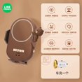 thumbnail image 1 of Wireless charging mobile phone holder car navigation wind creative support frame magnetic wireless charger fast charging, 1 of 7