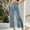 Light Blue, variant on Women's High Waisted Straight Leg Jeans Stretchy Comfortable Denim Pants for Casual Everyday Wear