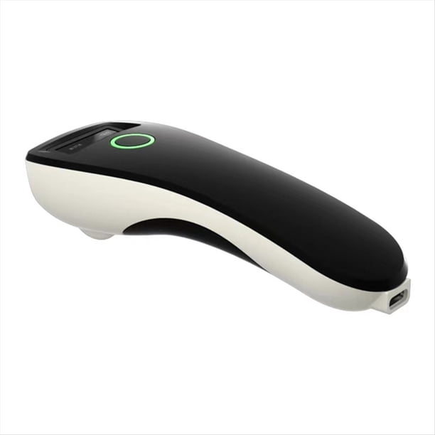Escáner de Código de Barras HBA-W6 Escáner Inalámbrico 1D/2D CMOS USB Bluetooth Mini Lector QR de Bolsillo para IOS Android ()