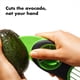 thumbnail image 4 of Cortadora de aguacates OXO Good Grips 3 en 1 de acero inoxidable verde, 4 of 9