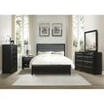 thumbnail image 4 of Lexicon Cordelia Rubberwood Nightstand in Espresso, 4 of 8