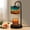 Color 5, variant on Candle Warmer Lamp with Timer, Textured Stained Glass Window Desert Sunset Non-slip Wireless Remote Control Wax Melts Warmer with 4 Bulbs for Home Office Dorm, Birthday Gifts for Women