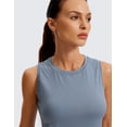 thumbnail image 3 of CRZ YOGA Lightweight Workout Tank Tops for Women Athletic Running Sleeveless Shirts Racerback T-Shirt, 3 of 5