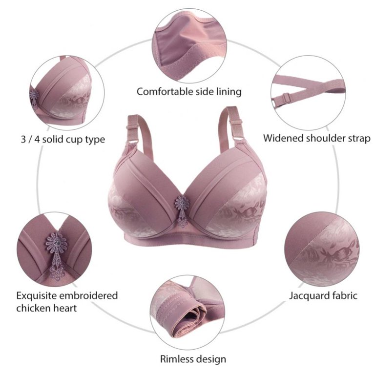 Where to buy 3 or 4 Part Lace Bra Cups Designs