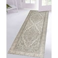 thumbnail image 3 of Floral Rug, Salon Rugs, Large Rug, Antique Style Rug, Saloon Rugs, Bridesmaid Gift Rug, Home Decor Rug, Chenille Printed Stye Rugs, Non Slip Rug, 2.6'x9.2' - 80x280 cm, 3 of 9