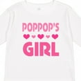 thumbnail image 4 of Inktastic PopPop Girl Granddaughter Girls Long Sleeve Toddler T-Shirt, 4 of 5