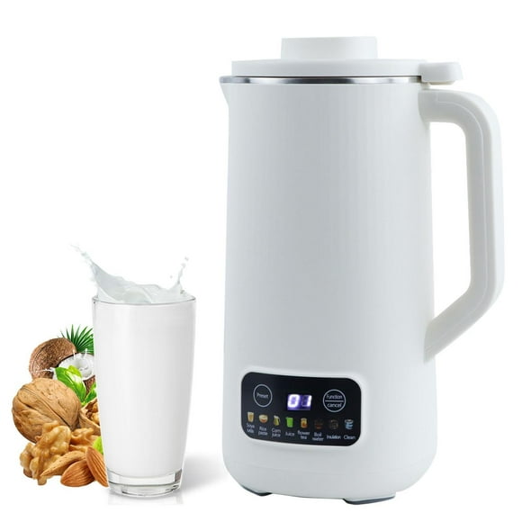 Máquina de Leche de Soja Automática Blanco para Leche de Nueces y Yogur