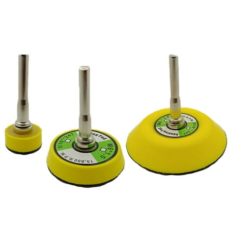 

Handle Diameter 3.2/6mm Round Handle 1/2/3 Inch Suede Sandpaper Grinding Disc
