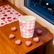 thumbnail image 4 of Lunxisen 96 Pcs WhalinValentine's Day Tableware Set for Red Pink Heart Disposable Party Decorations Paper DinnerwarePlate Napkin for Weddings Anniversary Party Supplies, 4 of 9