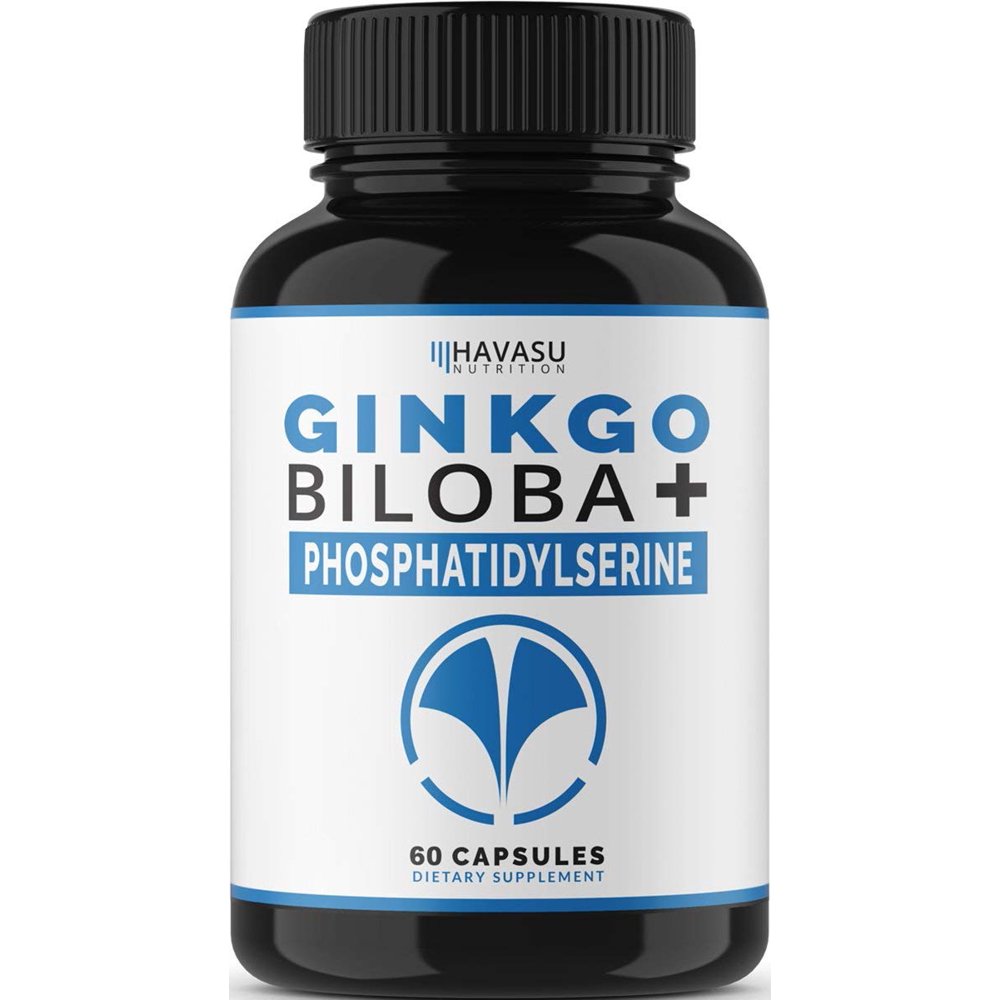 Havasu Nutrition Extra Strength Ginkgo Biloba & Phosphatidylserine for