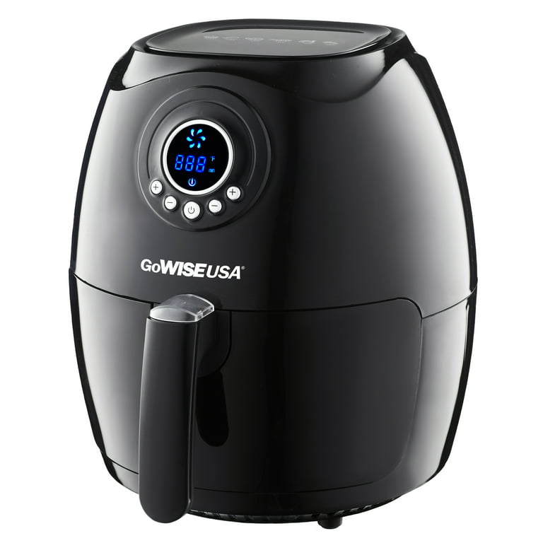 Caynel 5 Quart Digital LED Touch Screen Air Fryer New, 1400W Countertop Oven, Black