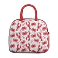thumbnail image 2 of Lunch Bag Lunch Box for Women Reusable Insulated Lunch Bags,Water-Resistant Crab and Lobsters Cooler Lunch Tote Bag, Large Capacity for Work Travel Picnic, 2 of 6