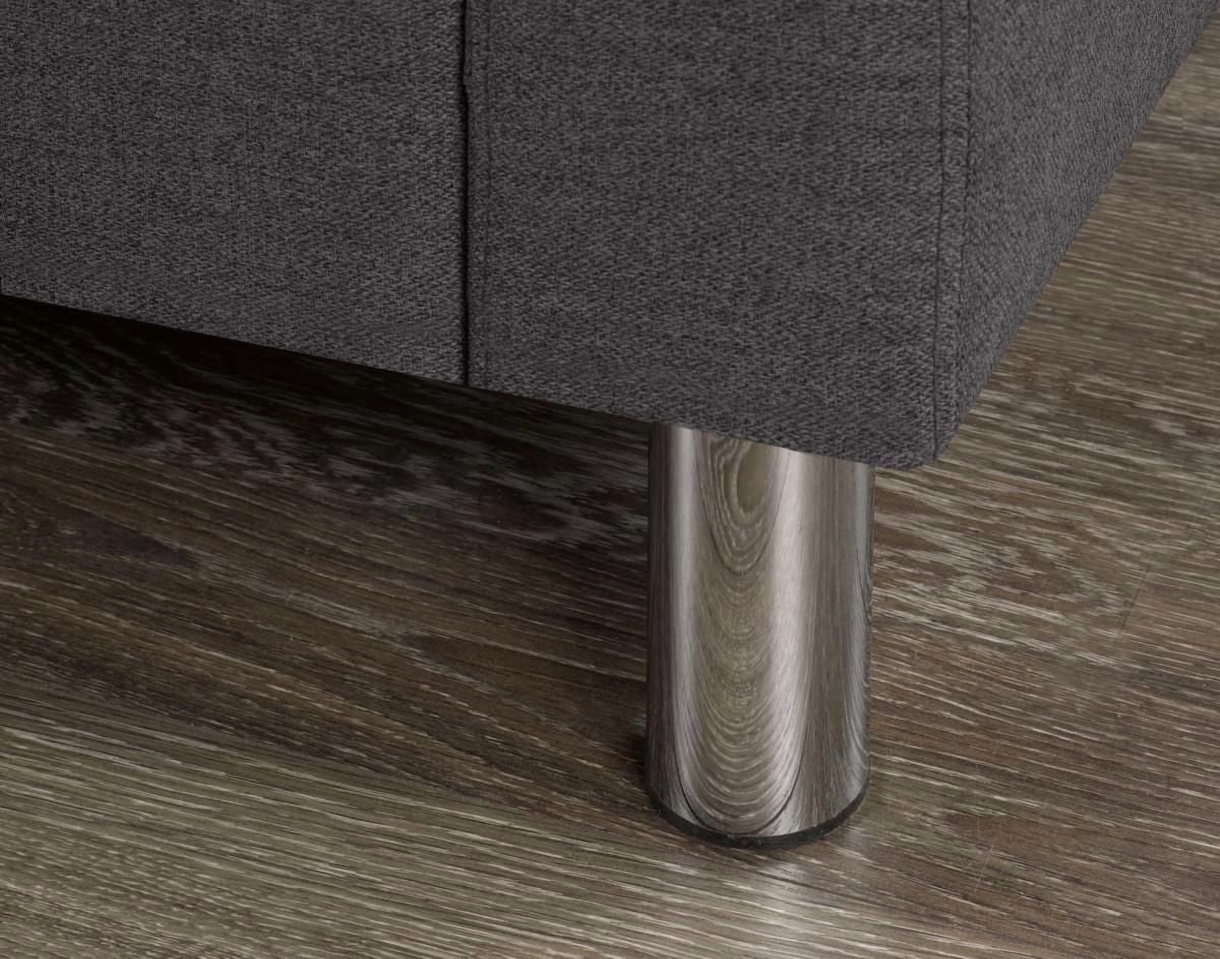 Sandra Sectional, Dark Grey